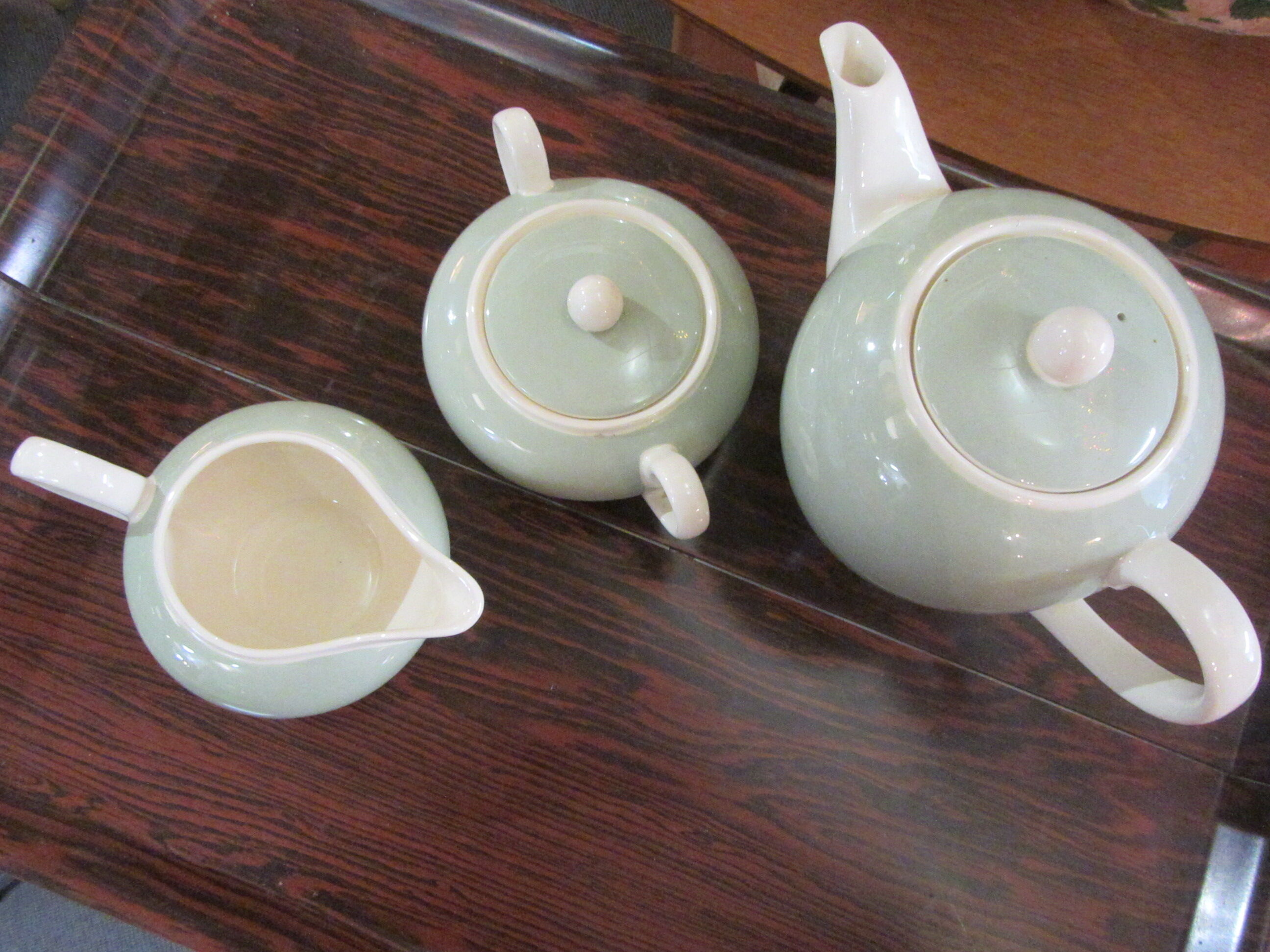 Sweetener milk jug and coffee maker in Villeroy et Boch