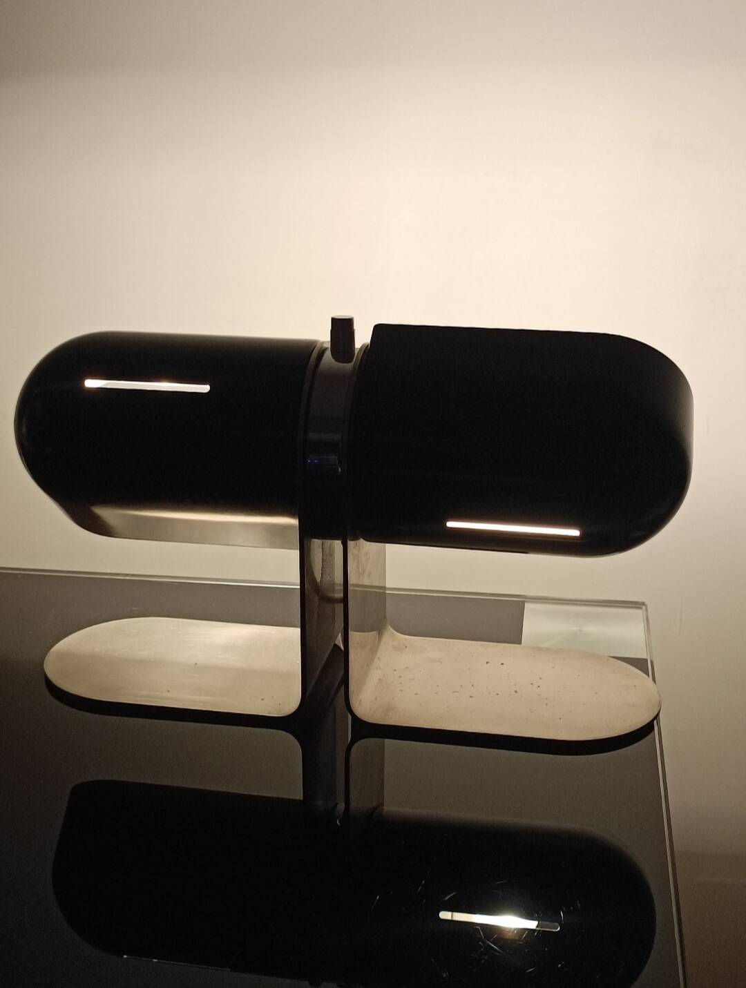 Duo desk lamp by Andre Ricard for Metalarte 1973