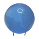 Vintage earth crystal planet earth paper press