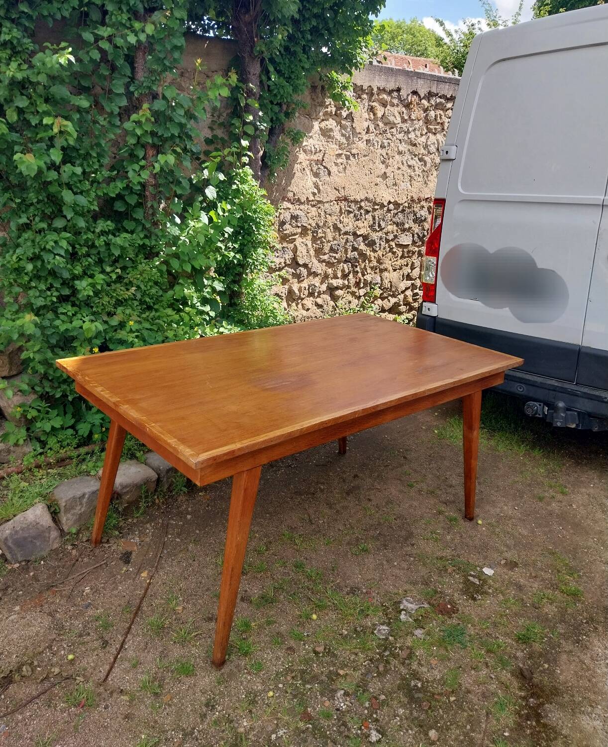 50s wooden table