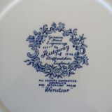 Lot of 8 flat plates Ridgway Staffordshire England