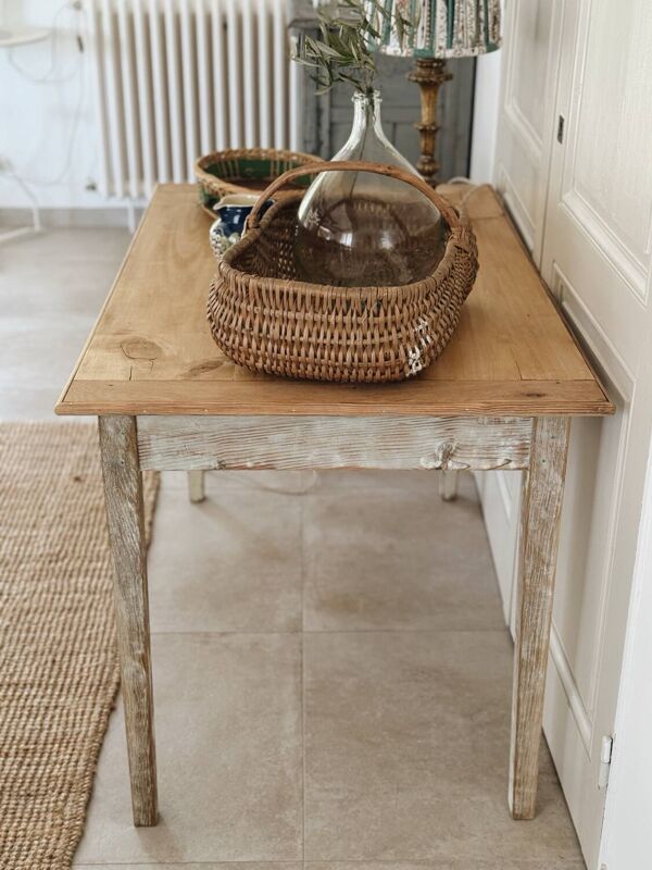 Table patinée
