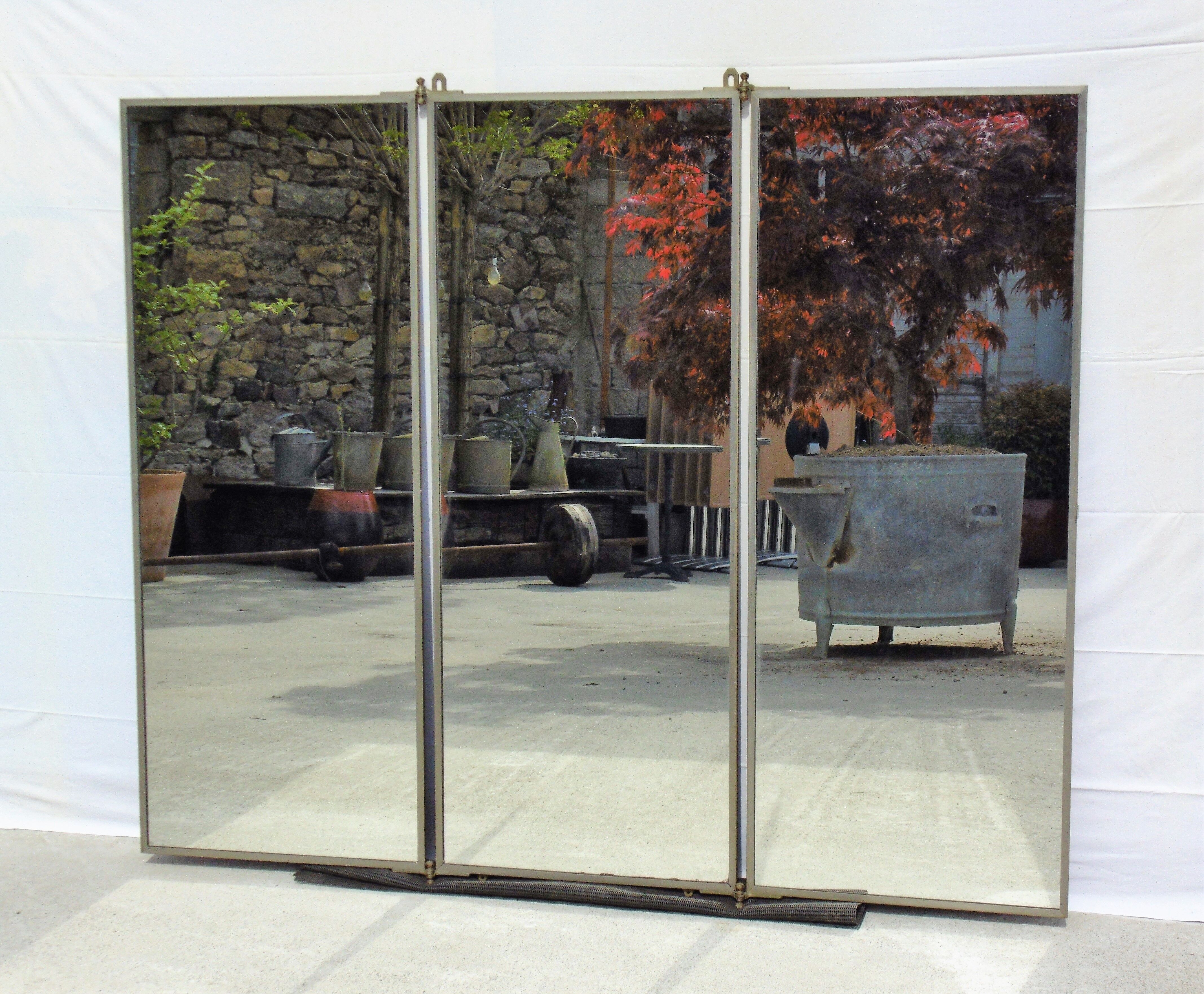 Brot brand large tript wall mirror