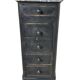 Tall and narrow chest of drawers / bedside table
