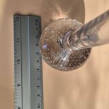 Vintage blown glass vase, probably from Ekenäs, Sweden