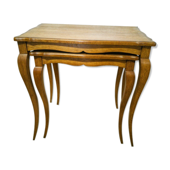 Art Deco trundle tables