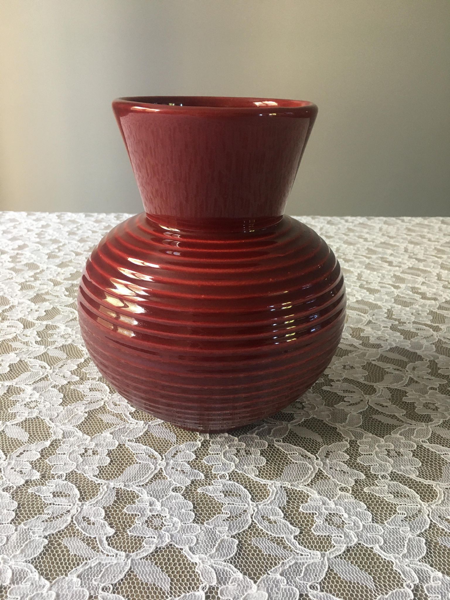 Vase in Earthenware Saint-Clément 1950