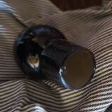 Grey smoked crystal bottle/carafon - 1970s/80s