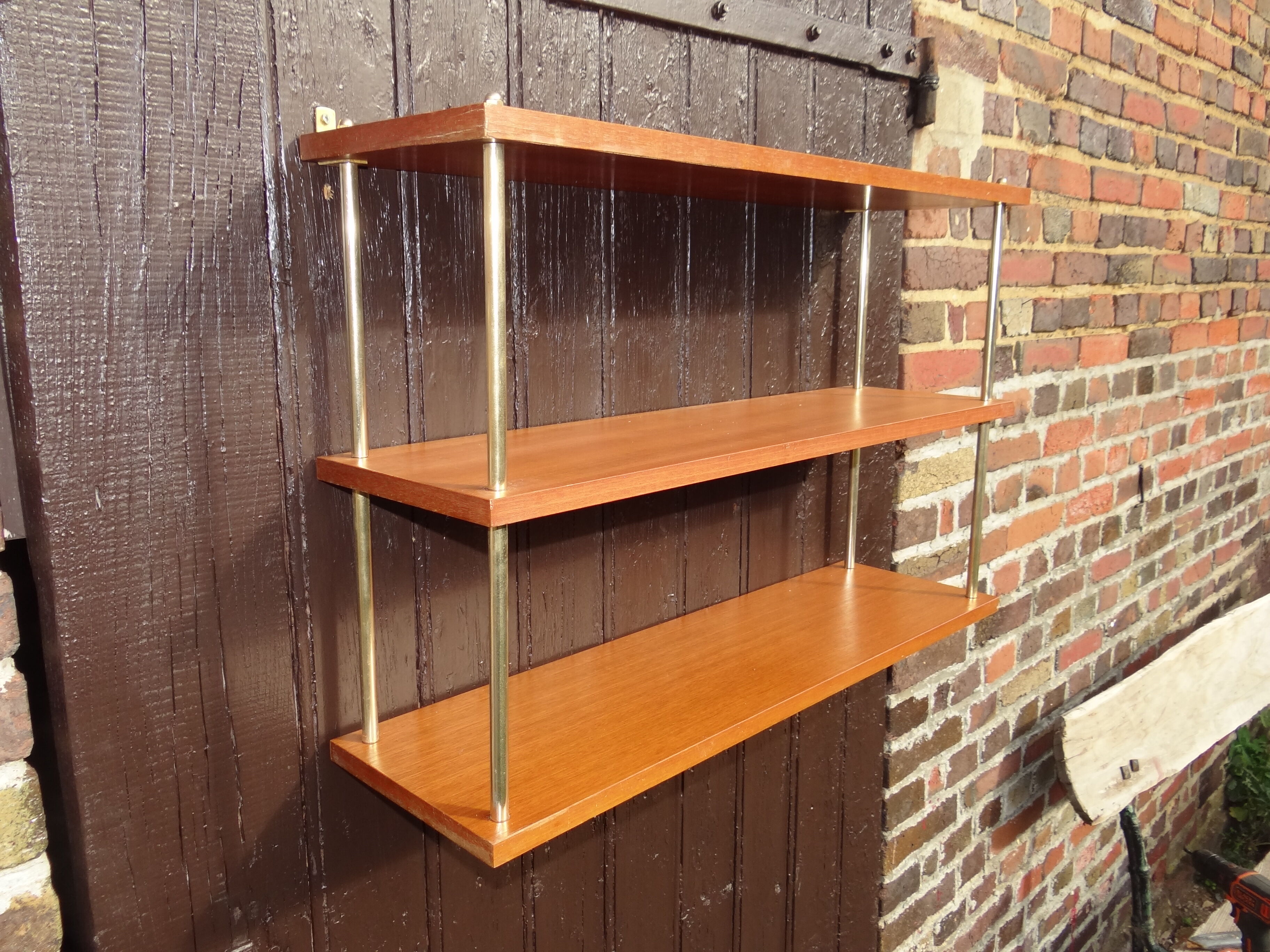 Vintage wall shelf, 1960