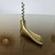 Carl Aubock, signed, necessary bar in gilded brass, Austria, 1950
