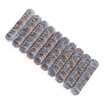 Crystal knife holders