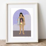 The Embers, art print 13x18 cm, numbered and signed, version 2