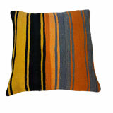 Vintage Turkish Kilim Cushion Cover , 60 x 60 cm