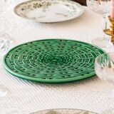 19th century trivet in Sarreguemines slip