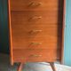 Chiffonnier/ semainier pieds compas