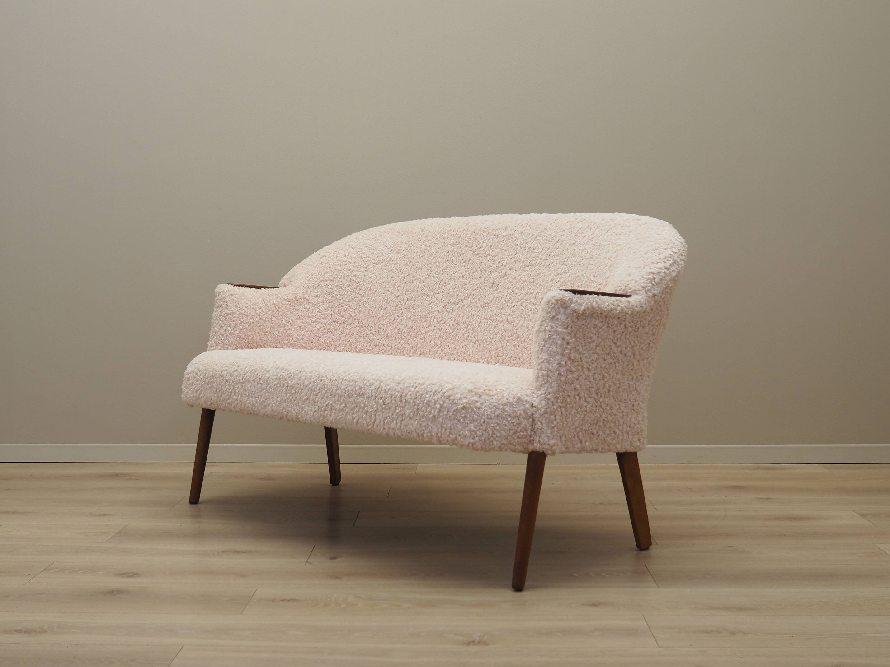 Cream sofa, Danish design, 1970s, production: Denmark