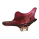 Murano art glass centrepiece bowl, ruby red, Italy, 1970s