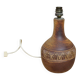 Stoneware lamp base