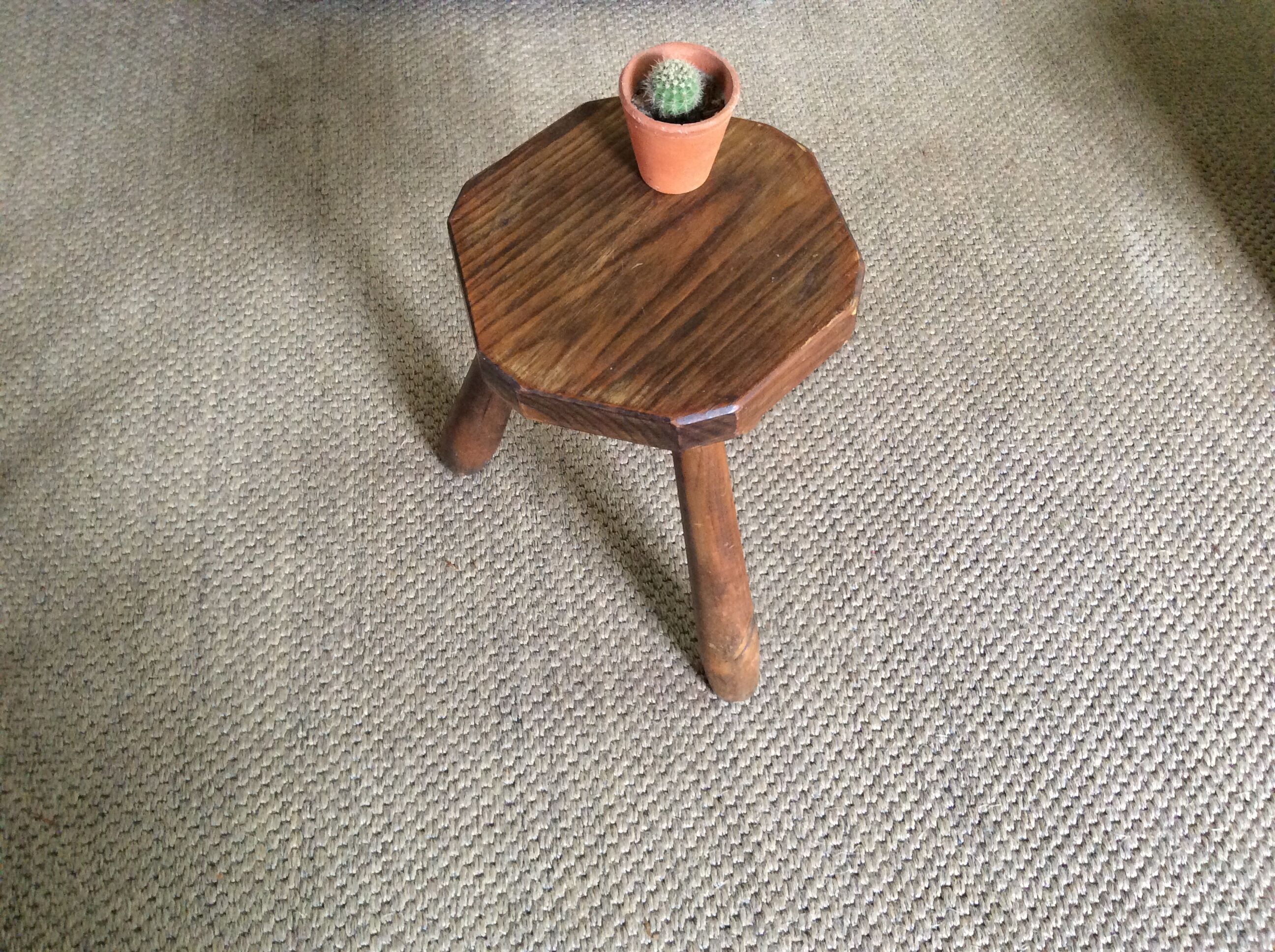Wooden stool