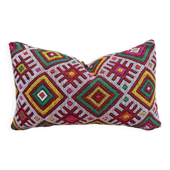 Vintage Moroccan Berber wool cushion cover