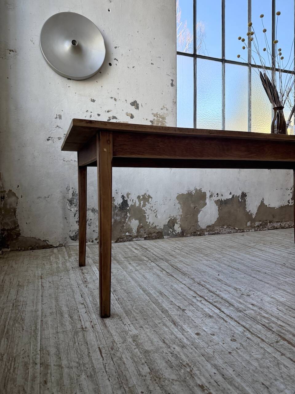 Oak farmhouse table 200cm