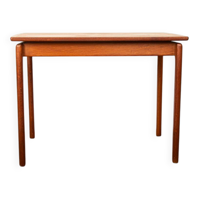 Table basse Danoise en teck modèle 019 par Ole Wansher pour Poul Jeppesen.