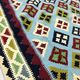Beautiful carpet woven Persian: Kilim Gashqai 285 x 129 cm - Iran - around 1970