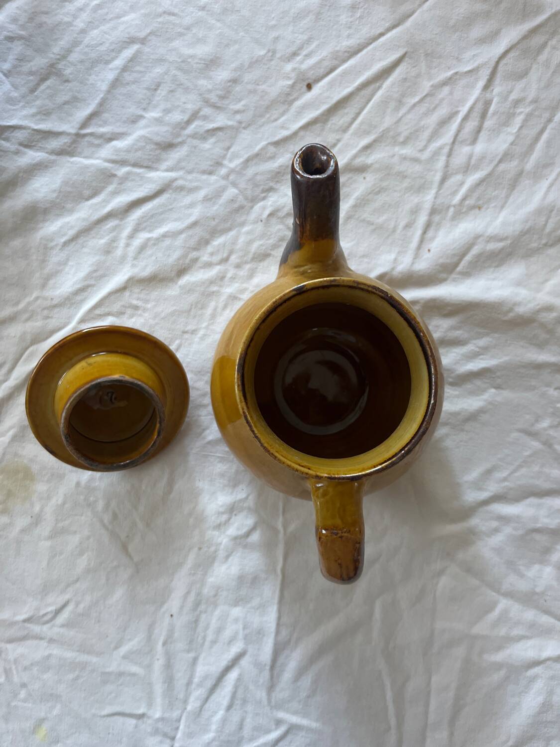 Ceramic teapot Aegita Vallauris