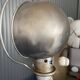 Jieldé lamp with 2 arms, clear matte varnish, industrial vintage.