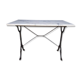 Bistro table for 4 people in white marble