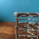 Silver metal toast holder Christian Dior