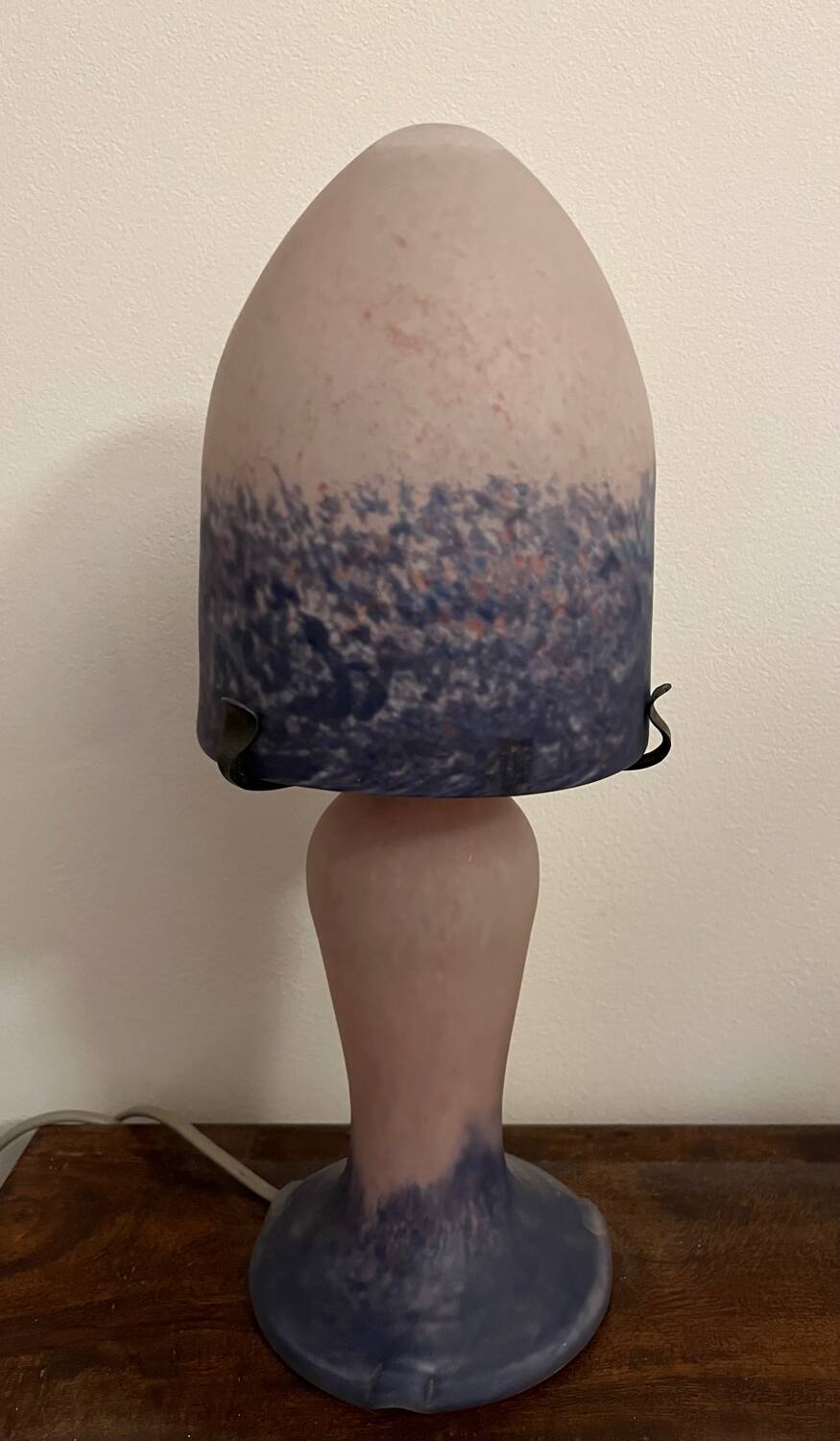 Glass paste lamp “City lights”