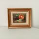 Oil painting on cardboard small format still life