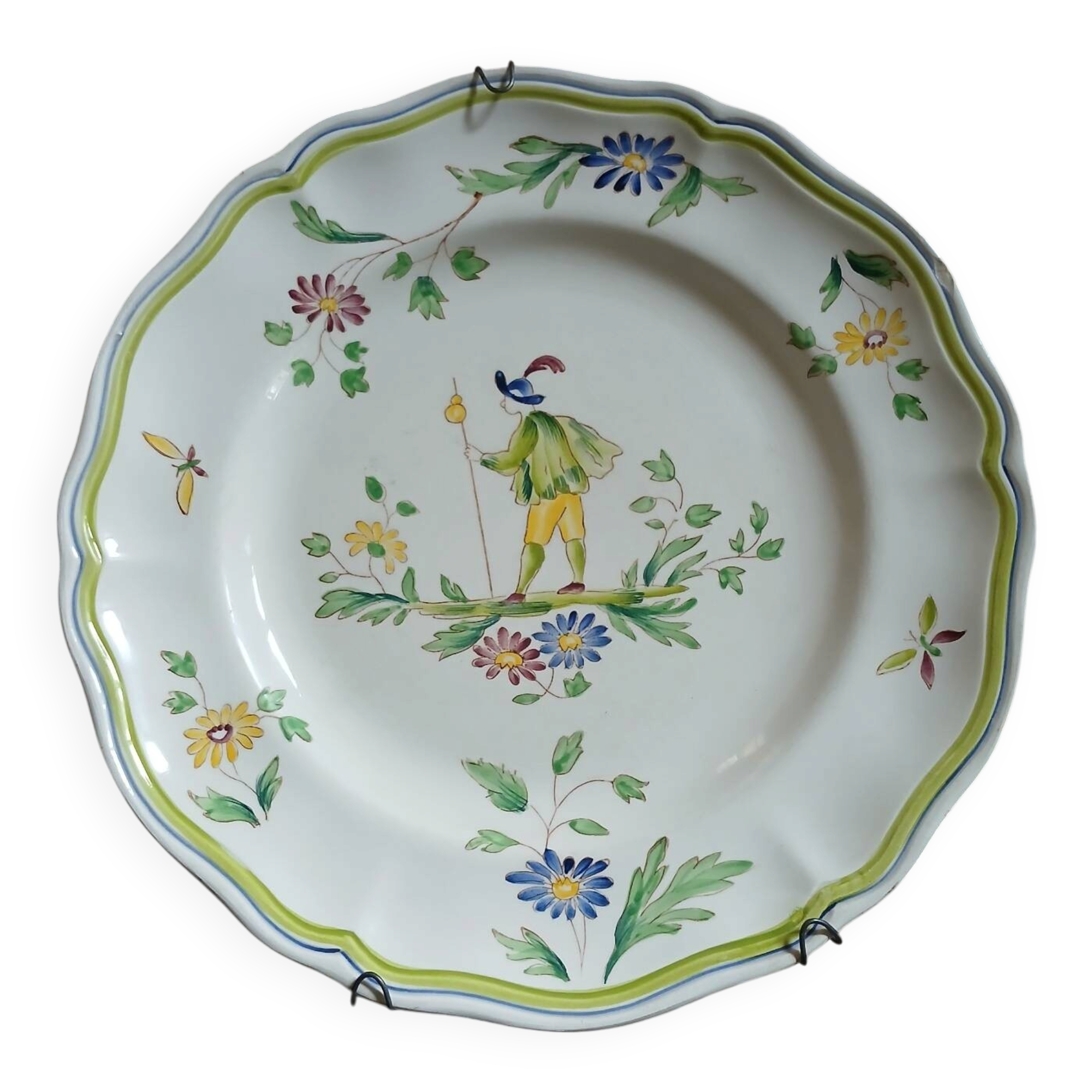 Vintage Longchamp hanging plate