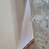 Bubble molded glass wall lamp