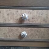 Bedside table wood aero-gum inlaid