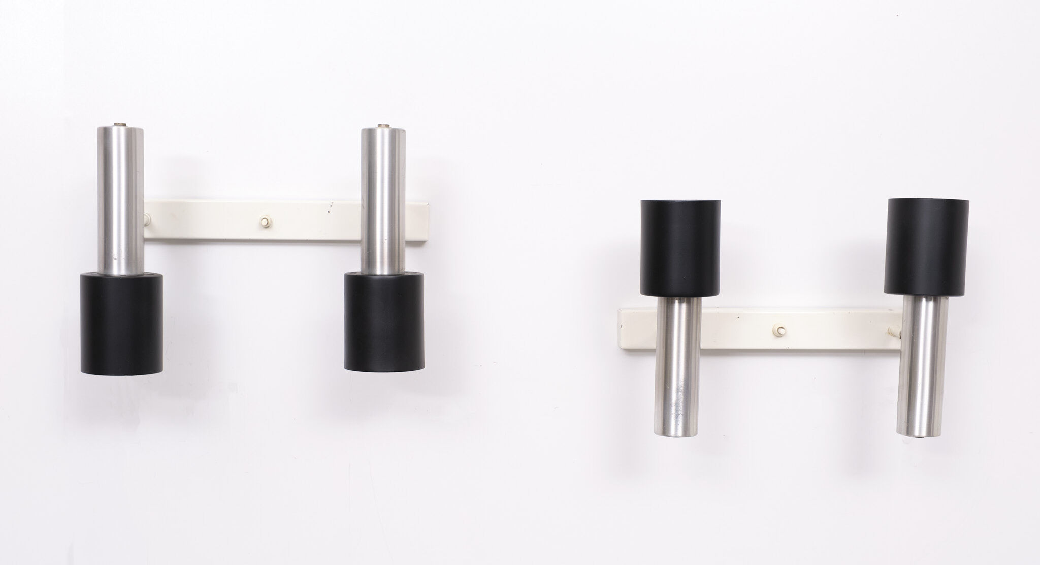Set wall lamps 1970s dutch