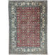 Kashmir carpet in wool and hand-knotted silk