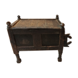 Small Afghan 19th Authentic Wedding Chest