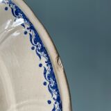 Set of 8 nineteenth century earthenware plates from Gien