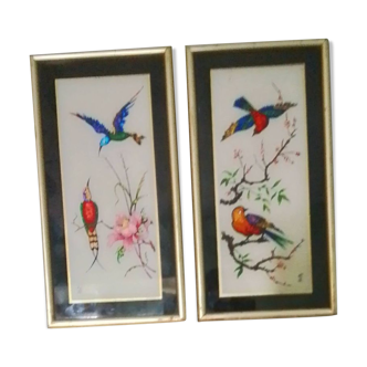 Pair of animal paintings