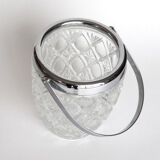 Glass ice bucket