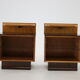 1950s Pair of Bedside Tables, Czechoslovakia