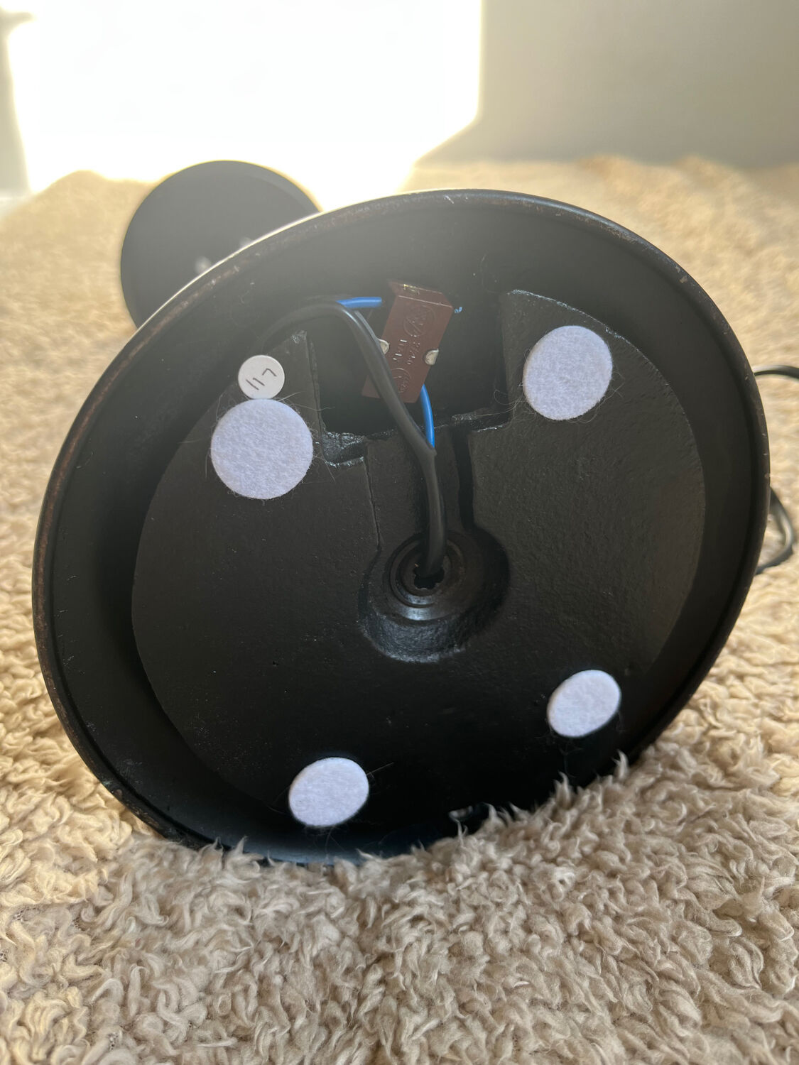 Midcentury mushroom lamp