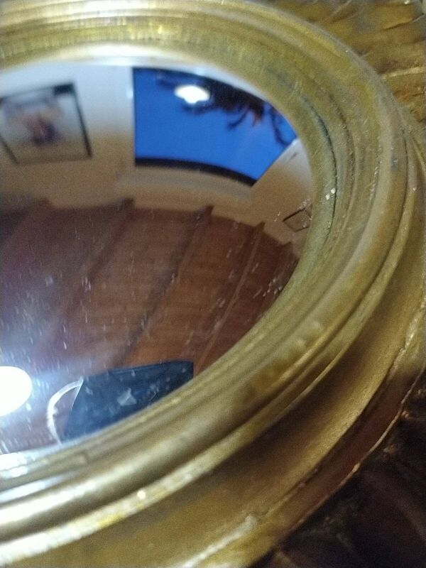 Miroir soleil œil de sorcière . Année 60 .