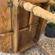 Farmhouse table with shutters