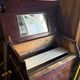 Louis-Philippe mahogany railway toilet commode