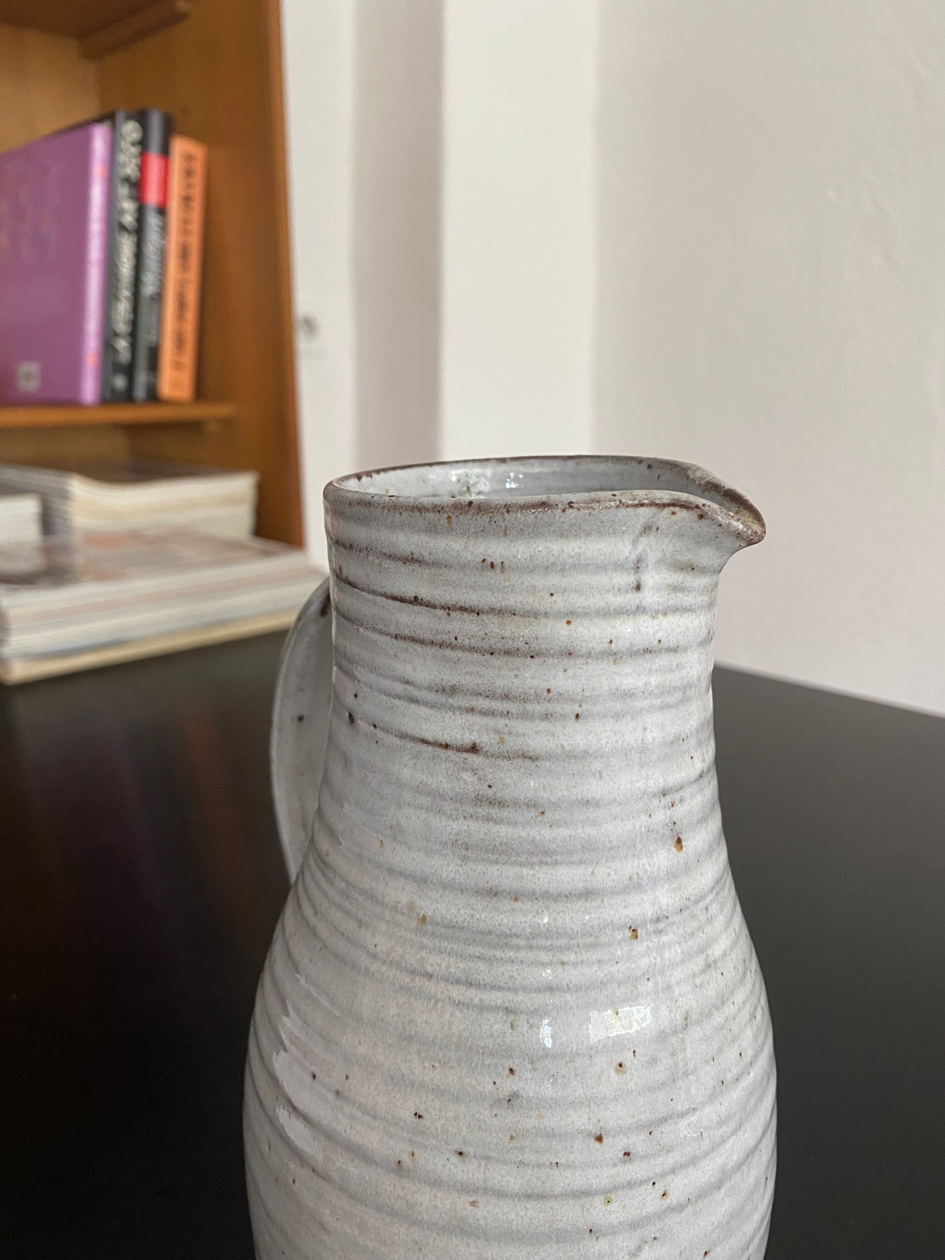 Ceramic pitcher Norbert Pierlot Ratilly