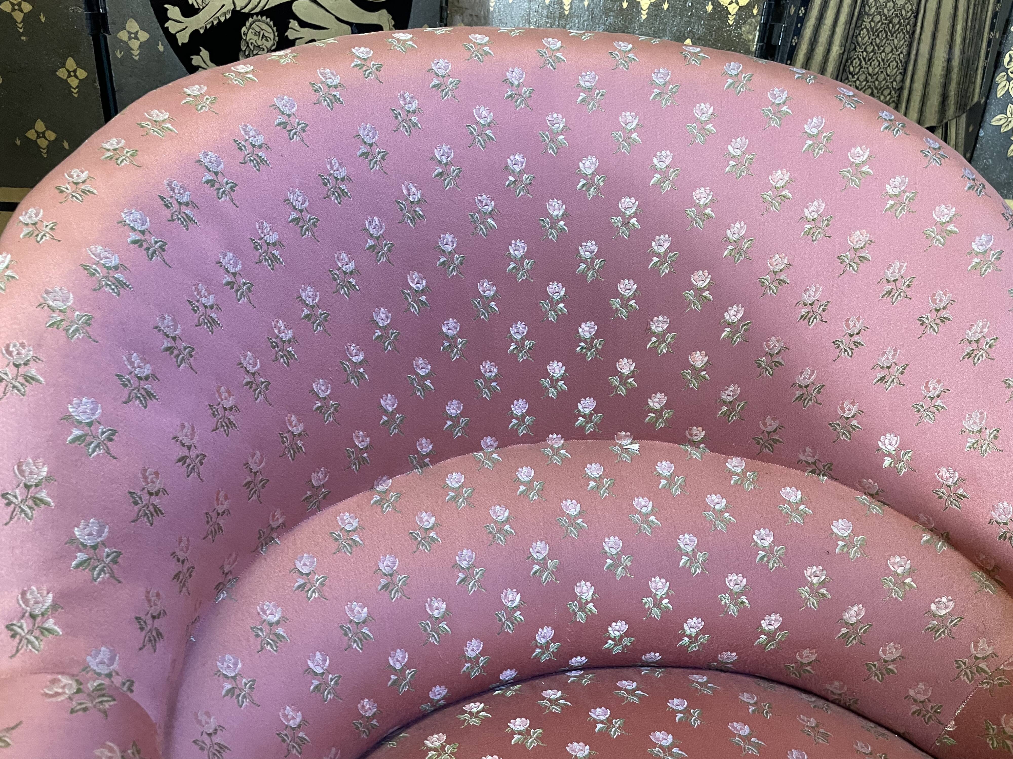 Pair of toad armchairs style Napoleon III