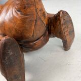 Dimitri Omersa leather magazine pouch kangaroo, Almazán, Spain, 1970 (Stamped)